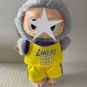 Yellow AND Purple LAKERS Labubu OUTFIT - Doll NOT Included